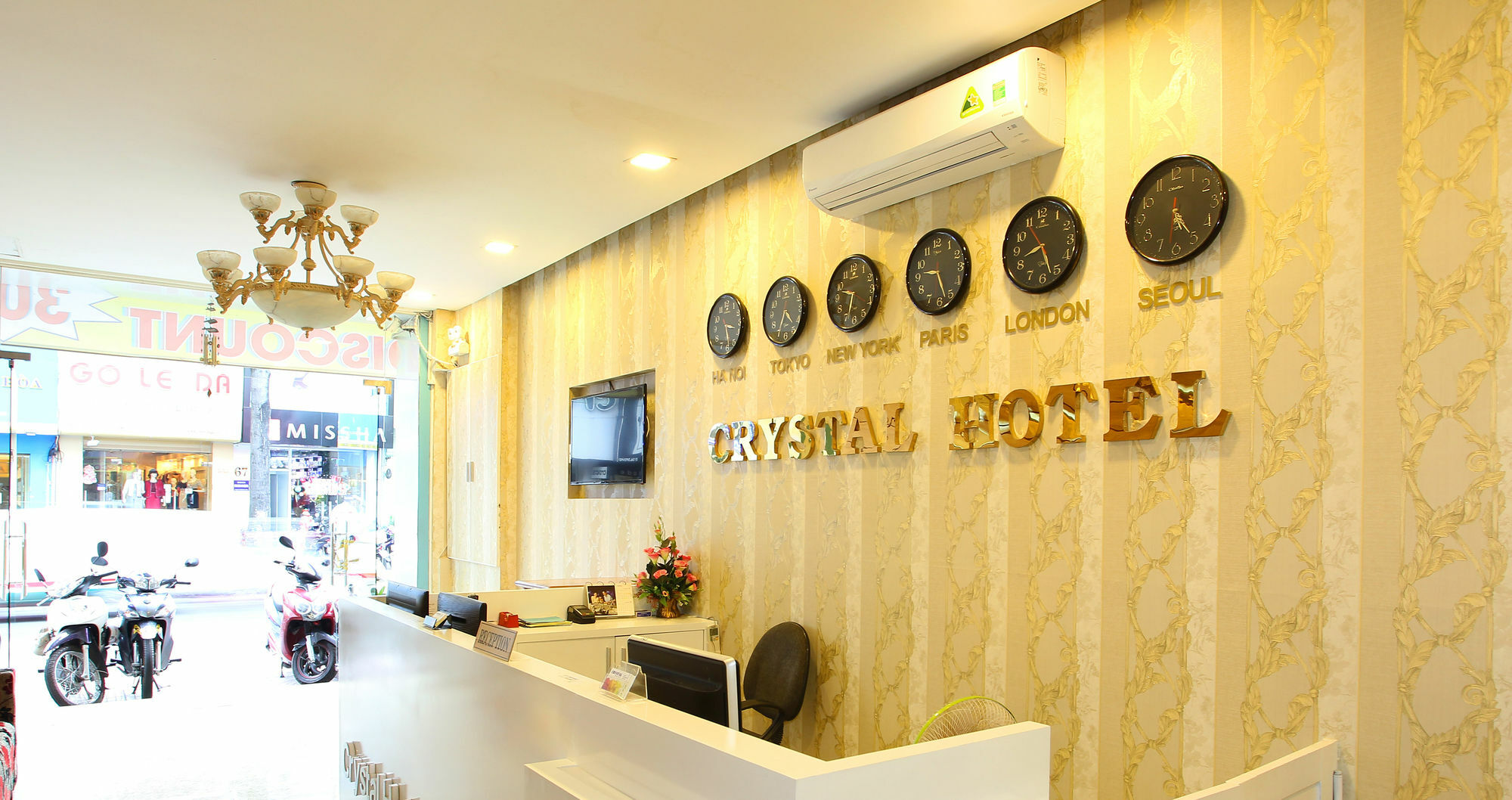 Saigon Crystal Hotel Хошимин Экстерьер фото